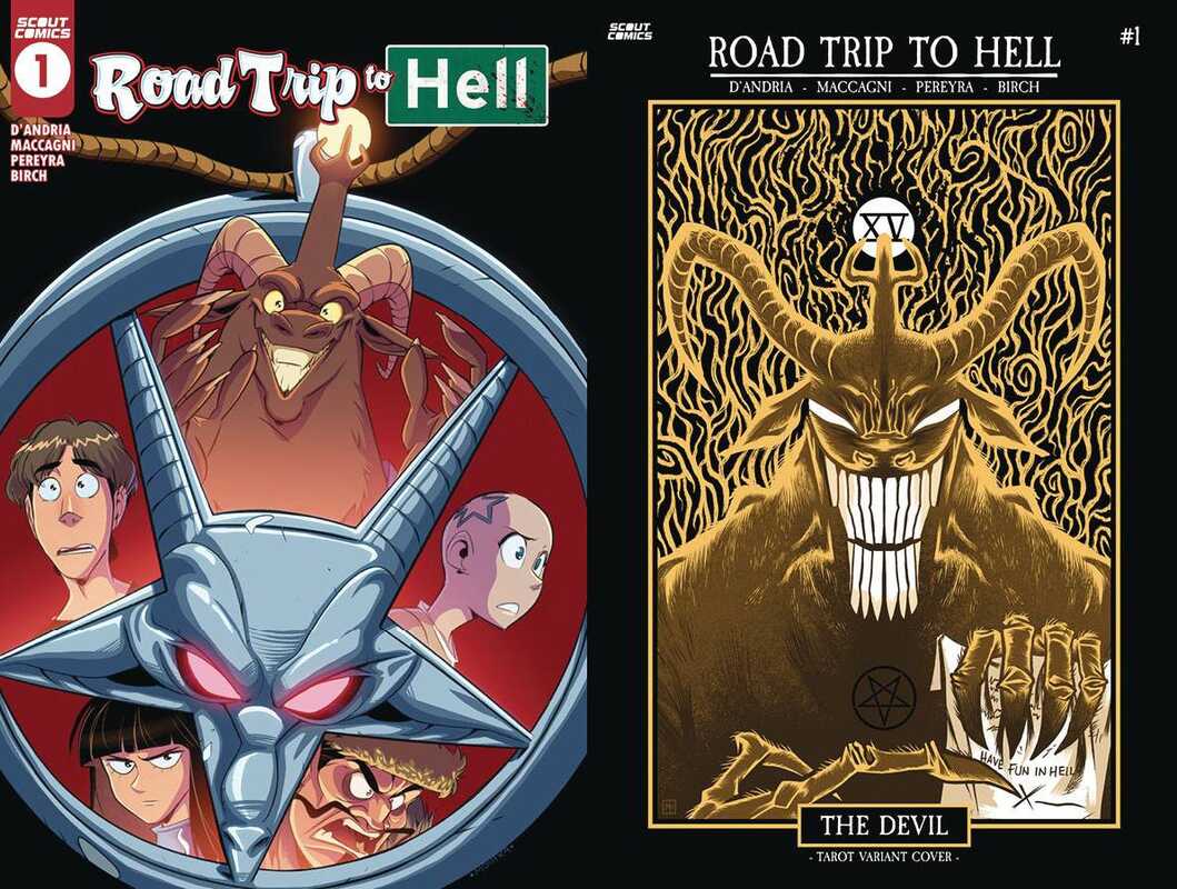 Road Trip to Hell #1-2: The Angel of Death by Nicole D'Andria — Kickstarter
